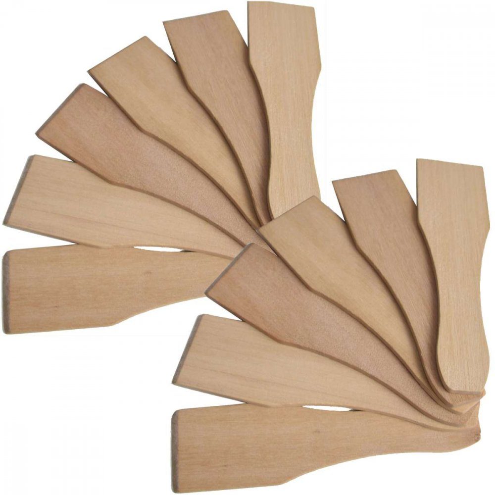 Syntrox Raclettepfännchen Syntrox Design Universal Holzspatel Racletteschieber Raclettesspachtel