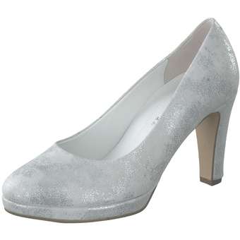 Gabor Brautschuh Plateau Pumps in weiß