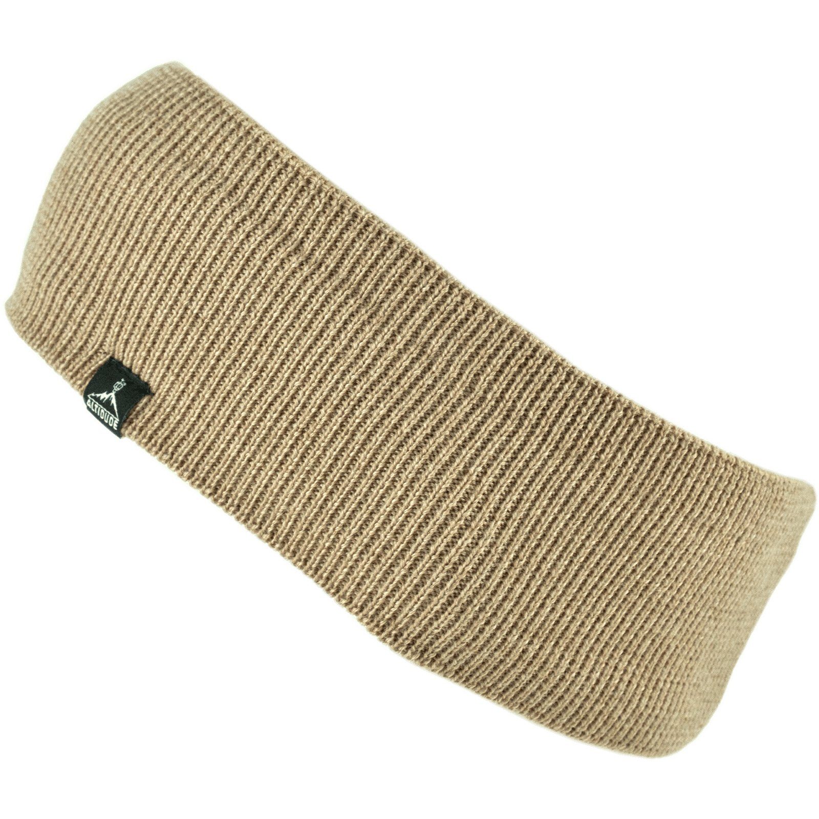 ALTIDUDE Stirnband Headband Rip Strick Stirnband Unisex Ohren Schützer 100 % Merino Wolle