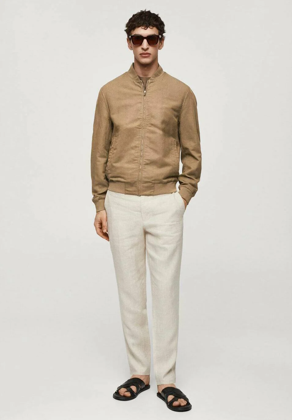 Mango MAEL - Chaqueta bomber