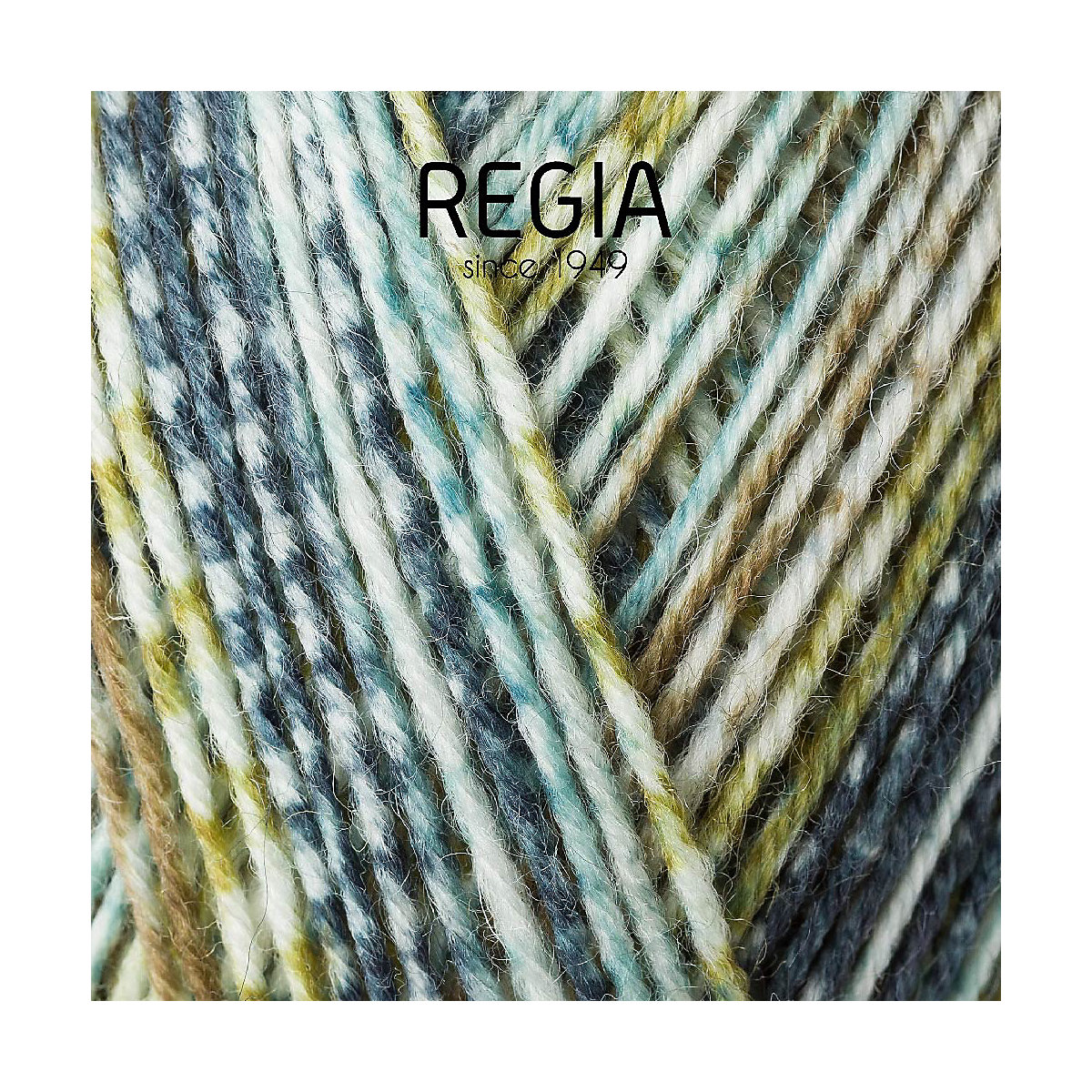 Handstrickgarne 4-fädig Color, 100g Sage