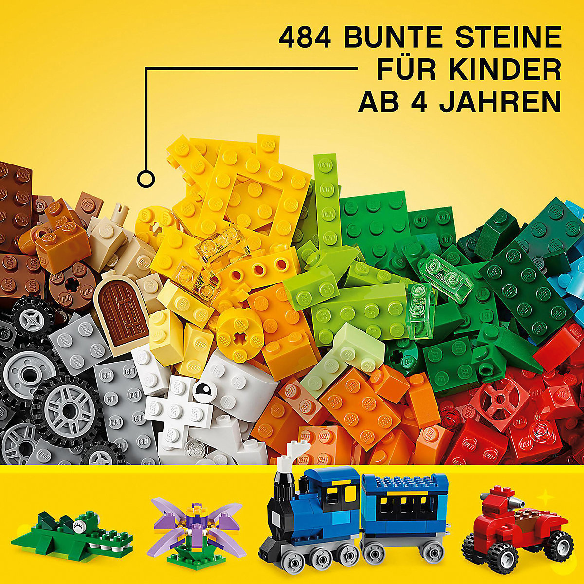 LEGO® Classic 10696 LEGO® Mittelgroße Bausteine-Box