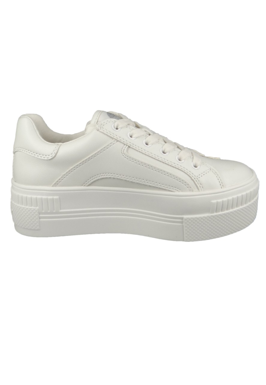 BUFFALO Sneaker weiss