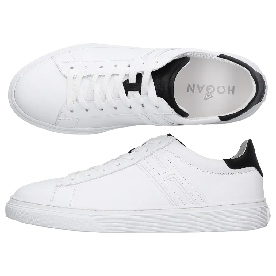 Hogan - Sneaker low H365 Kalbsleder - weiß