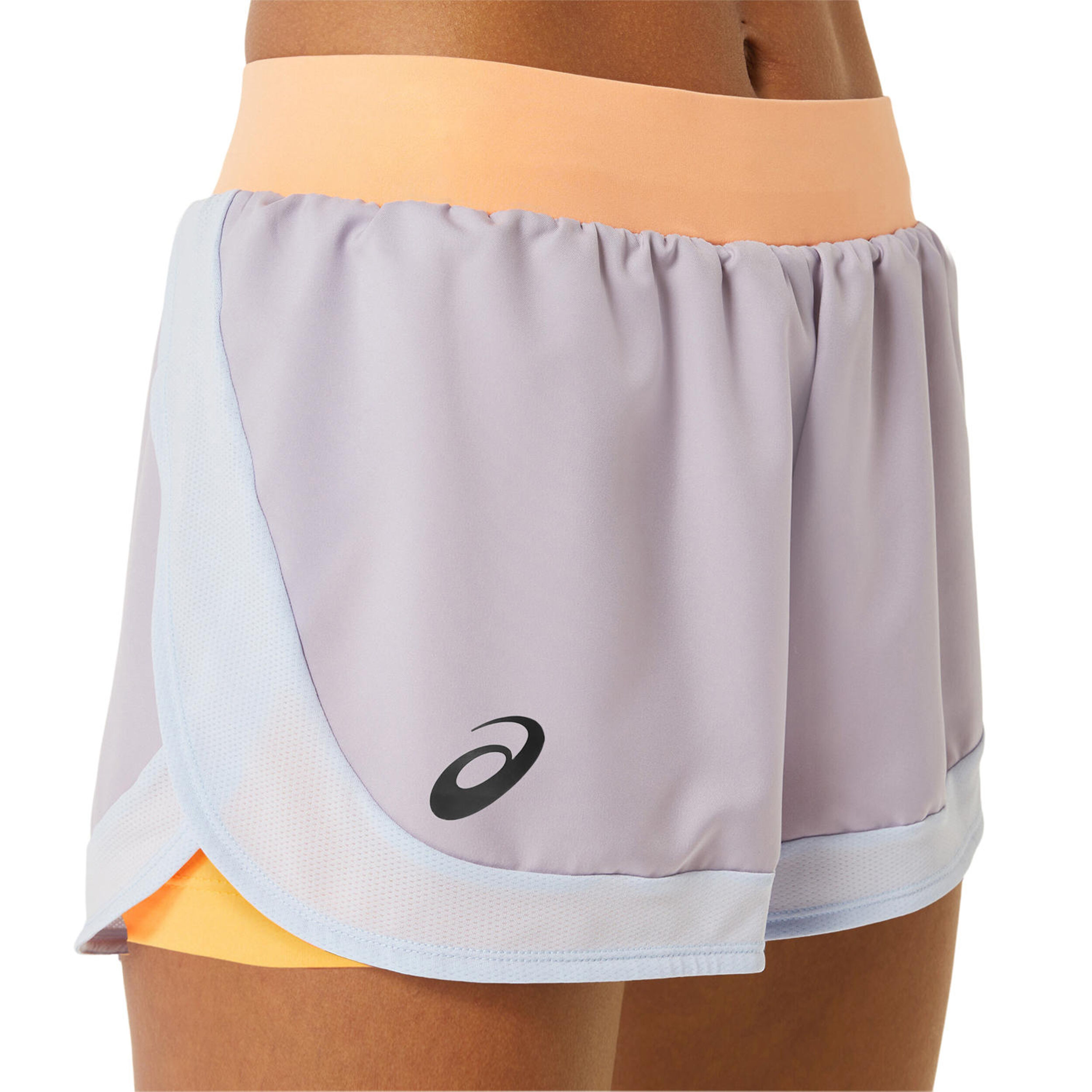 Match Shorts Damen - Lila, Orange