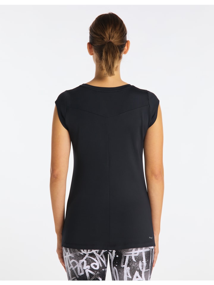 Venice Beach T-Shirt VB Ruthie in Schwarz günstig kaufen