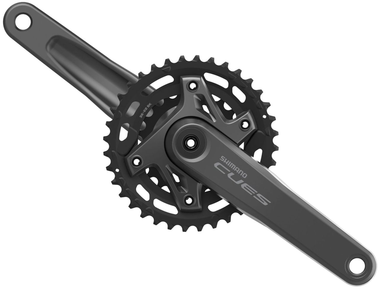 Shimano CUES FC-U6000 9/10/11-fach Kurbel 36/22 kaufen | Bike-Discount