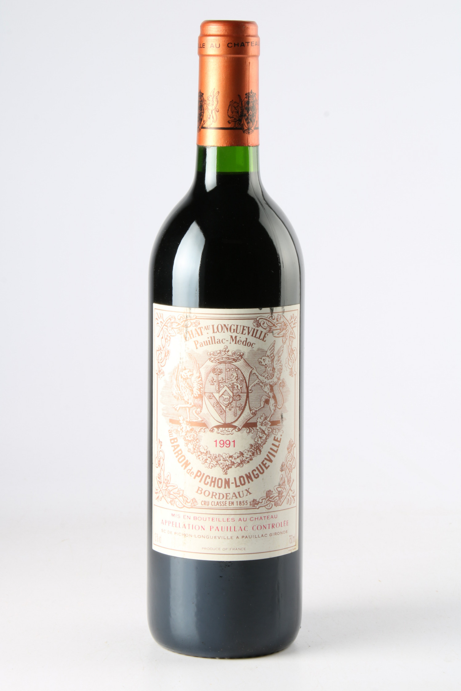 Château Pichon Longueville Baron 1991, Pauillac