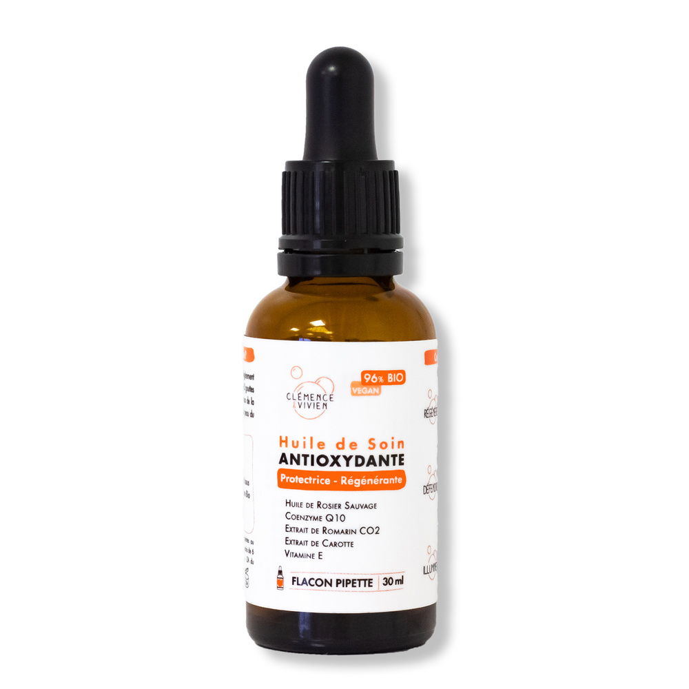 Clemence & Vivien HUILE DE SOIN ANTIOXYDANTE 30ML HUILE DE SOIN