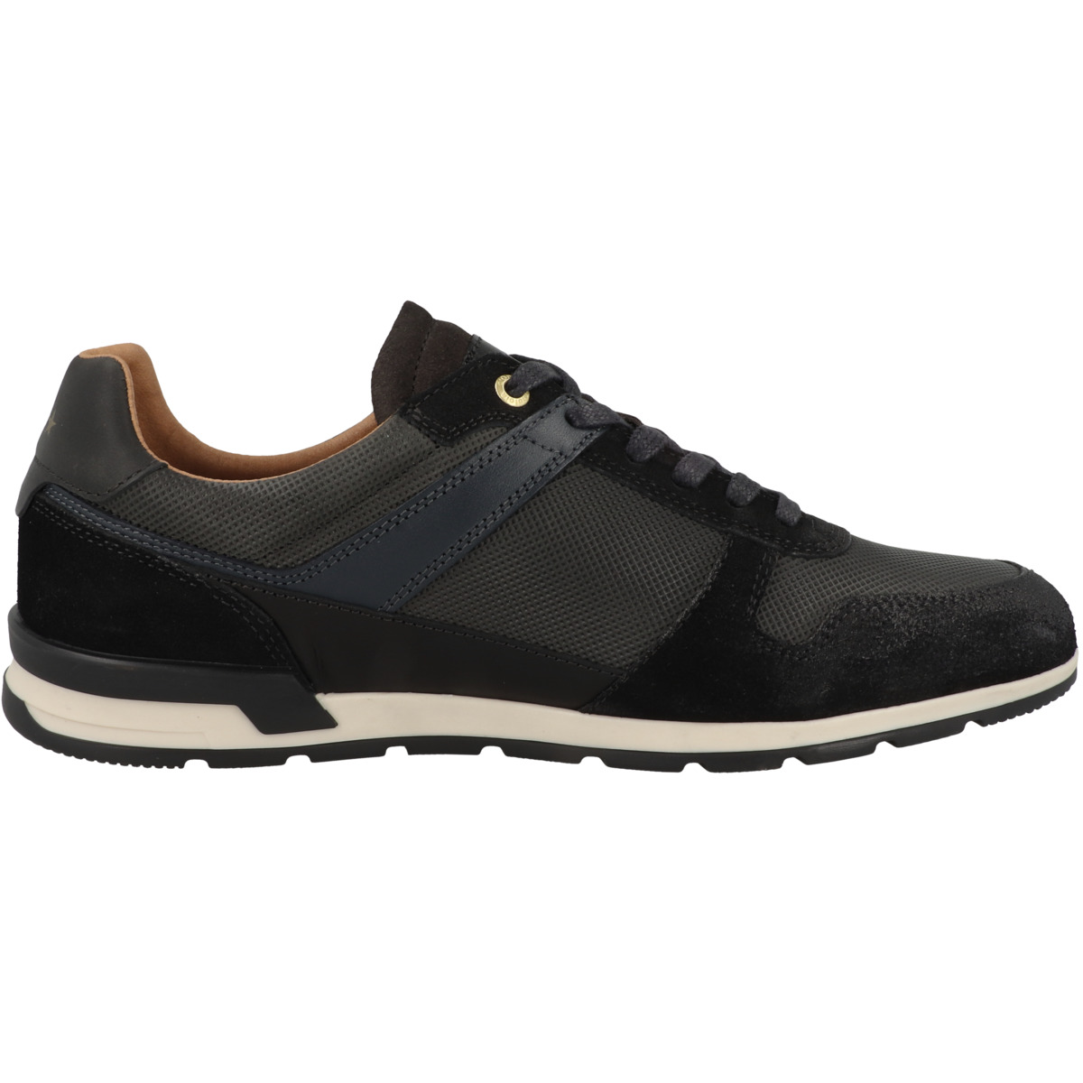 Pantofola d Oro Taranto Uomo Low Sneaker Low schwarz