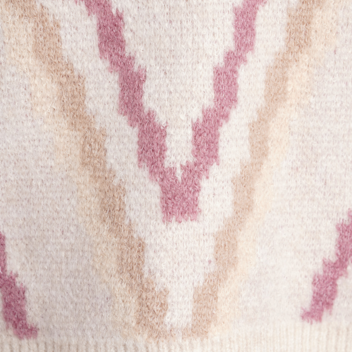Damen Strickpullover mit Jacquard-Muster