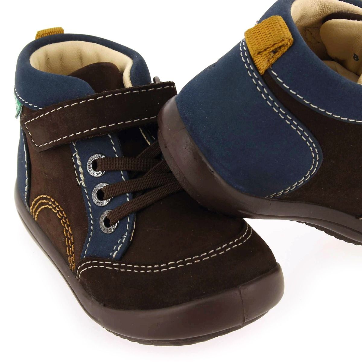 Kickers  KINOE H21 - Marron marine