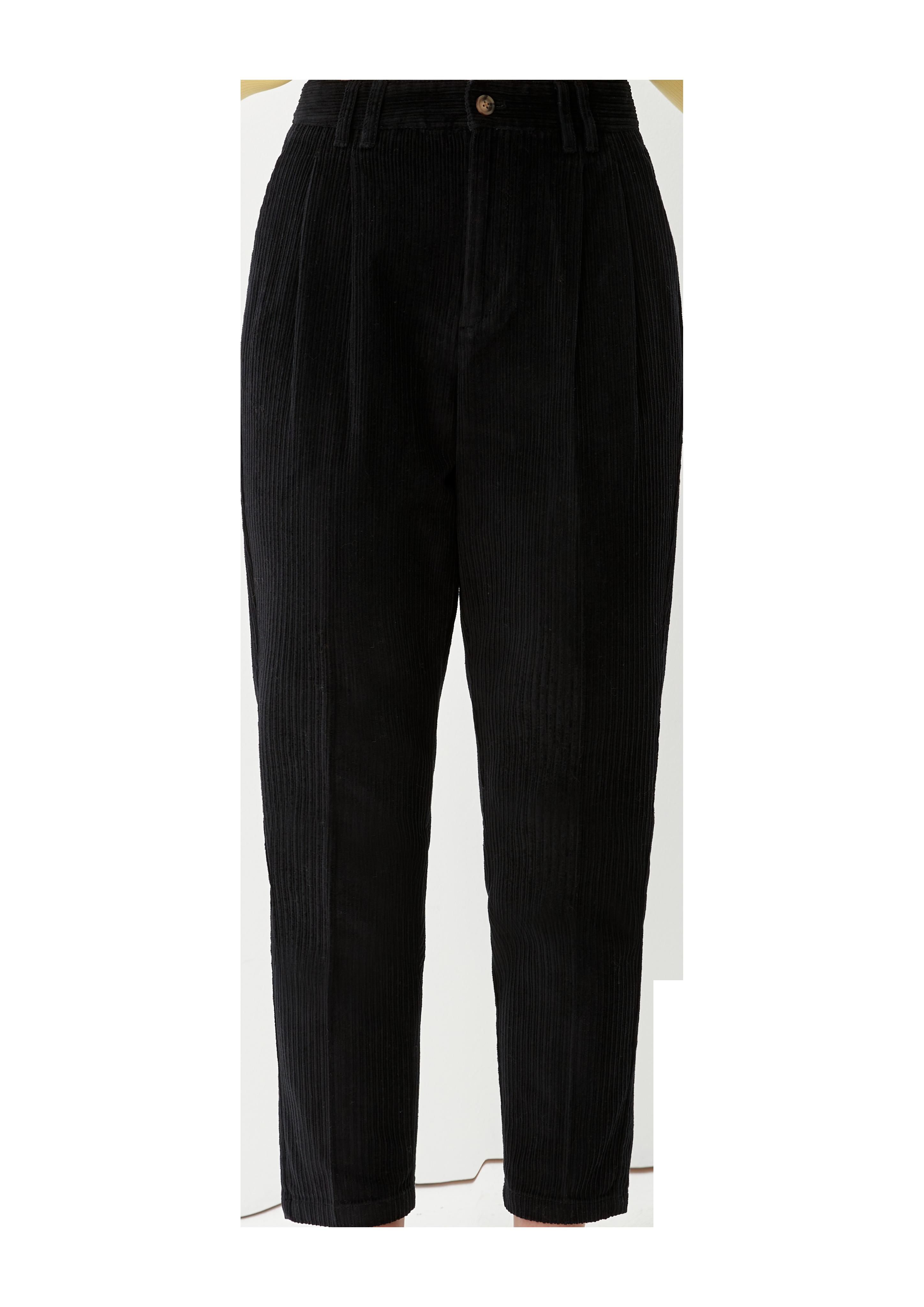 Cordhose mit High Waist  2121564-9999