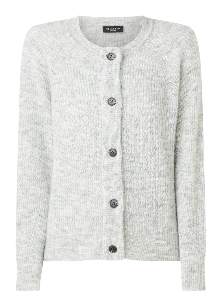 Un cardigan fin tricotat din amestec de lână, selectat de Lulu Women.