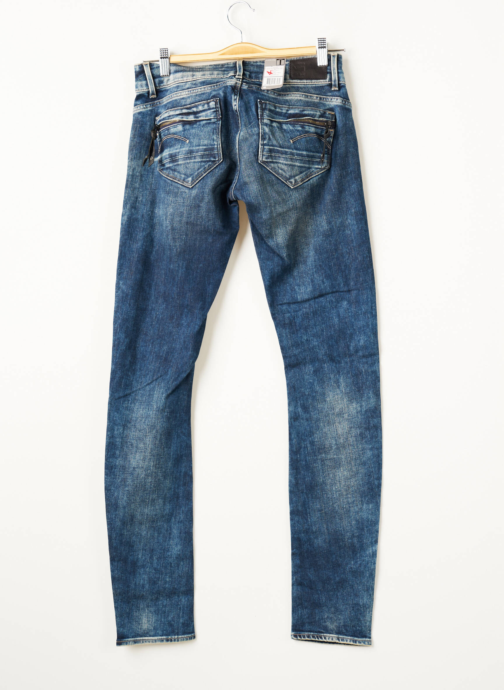 G Star Jeans Coupe Slim Femme couleur bleu