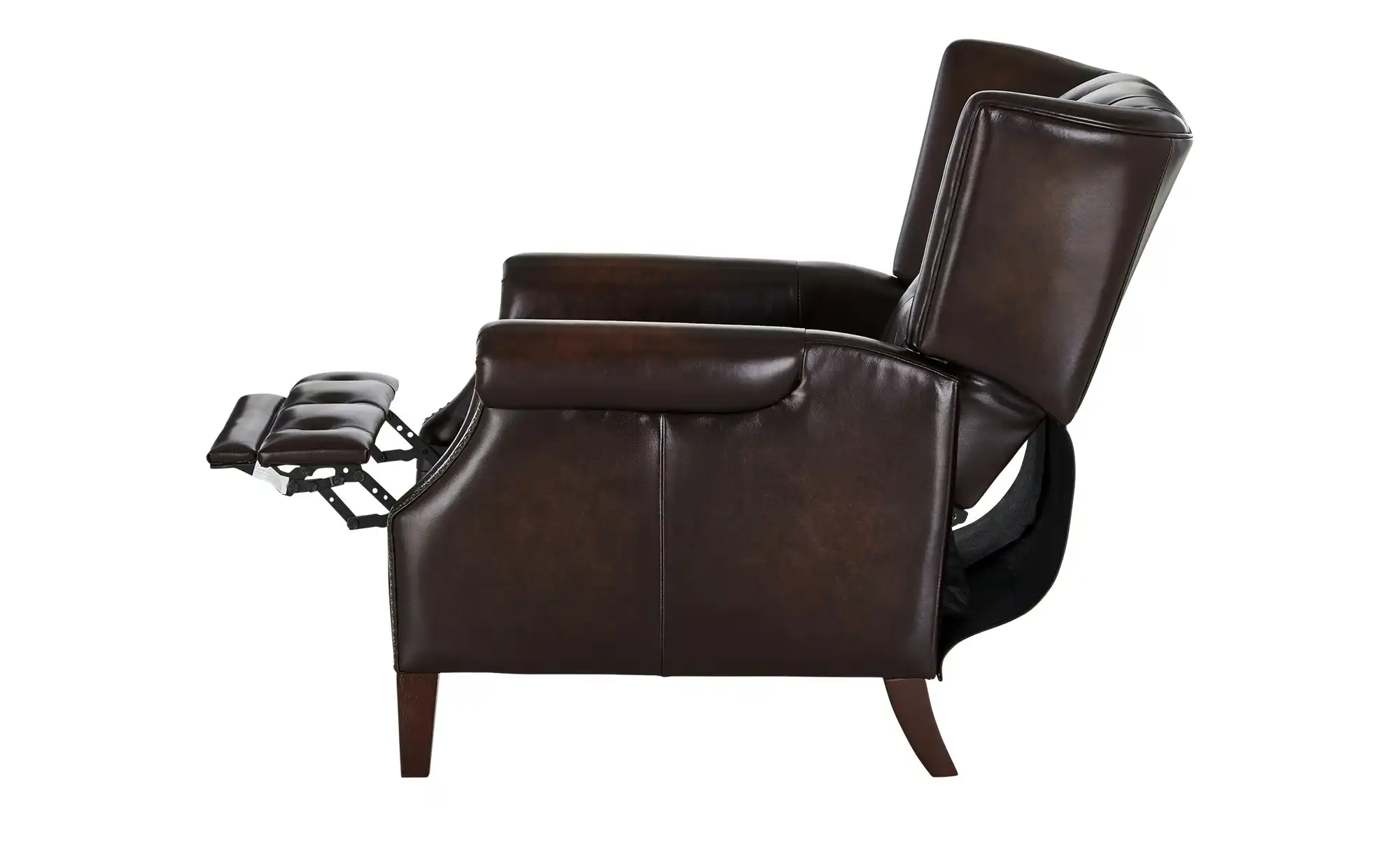 Primo Relaxsessel aus Echtleder Chesterfield