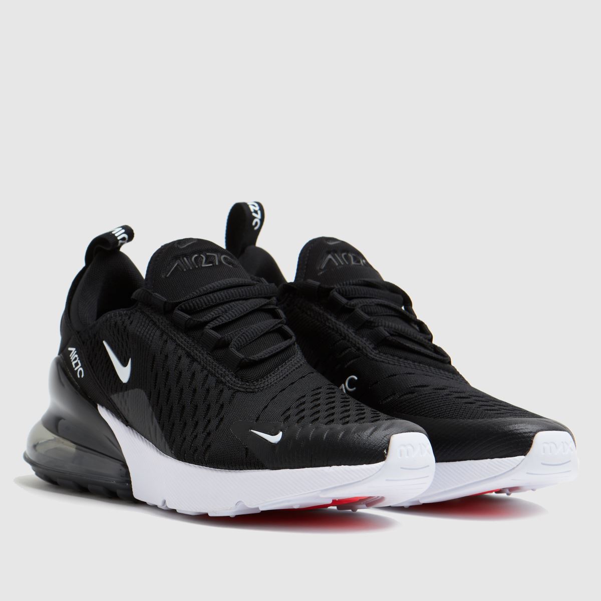 Nike fekete-fehér Air Max 270 gyerek cipők