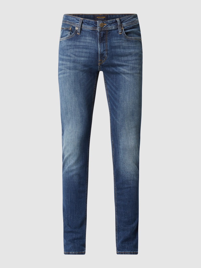 Slim Fit Jeans mit Stretch-Anteil in jeans