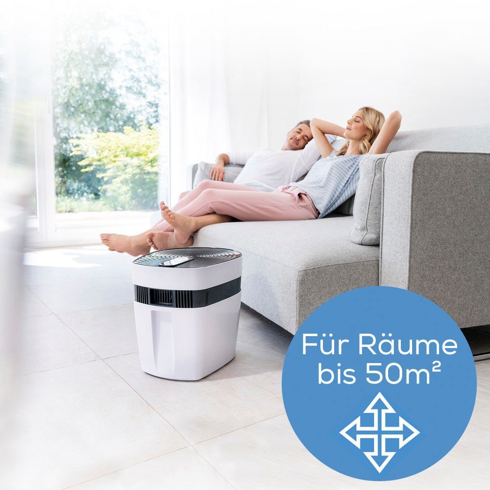 BEURER Kombigerät Luftbefeuchter und -reiniger MK 500 + MK 500 Kombi Set, für 50 m² Räume, inklusive Kombi-Set