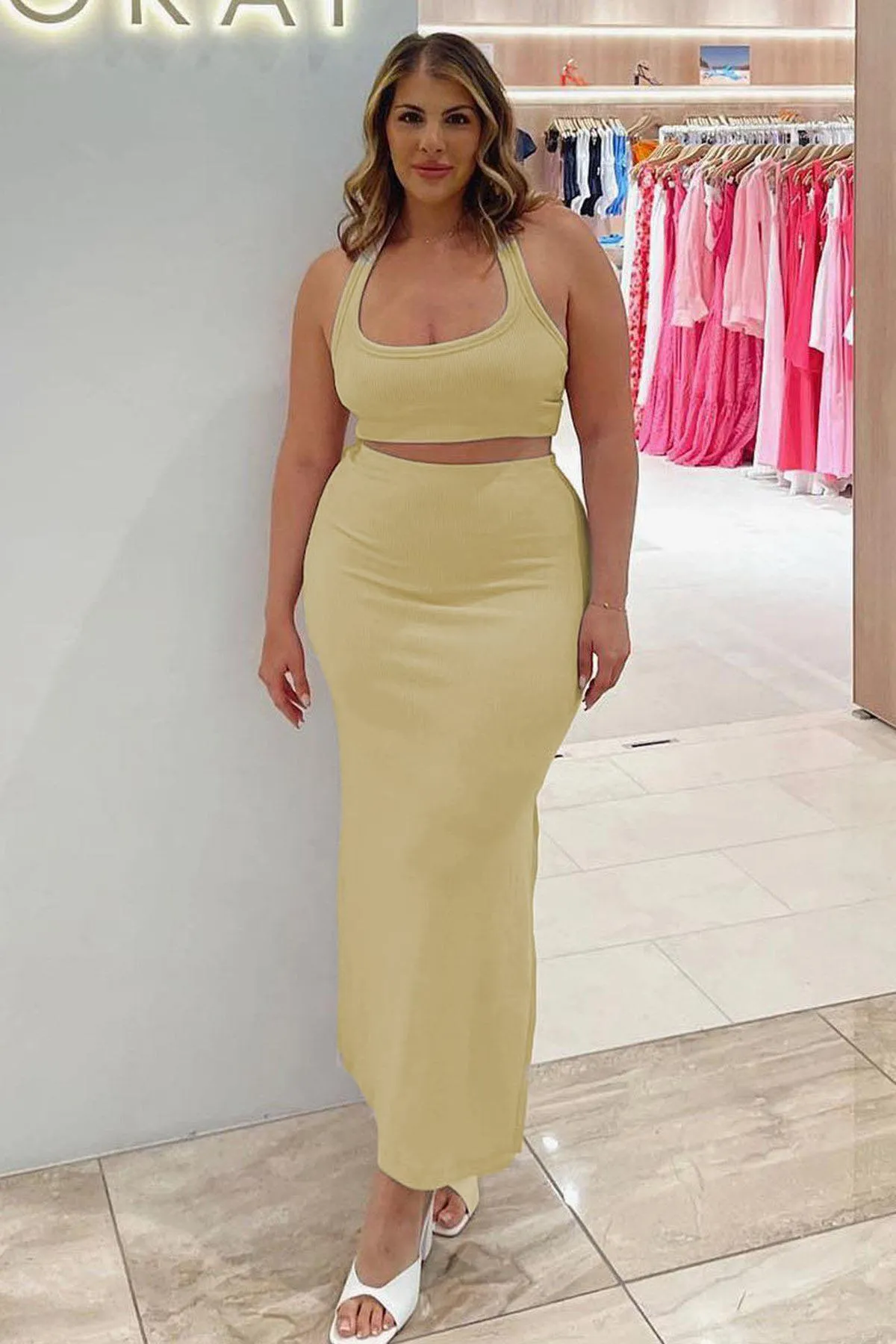 Madmext  Rock - Beige - Maxi