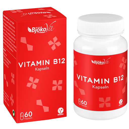VITAMIN B12 VEGAN Kapseln 1000 µg Methylcobalamin  60 St  Kapseln