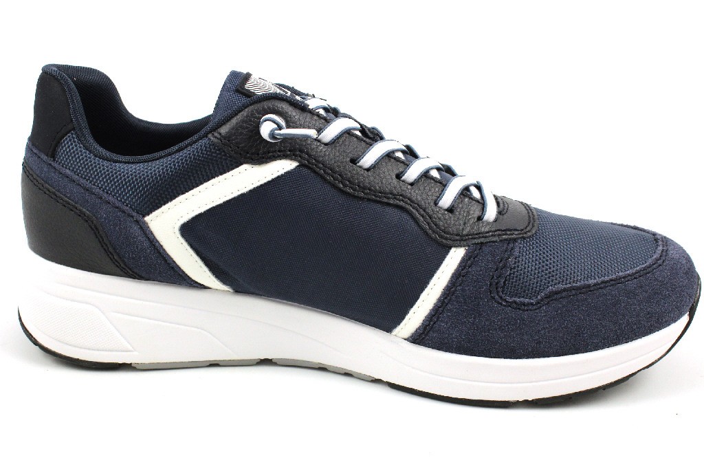 RIEKER Freizeit Schnürer blau