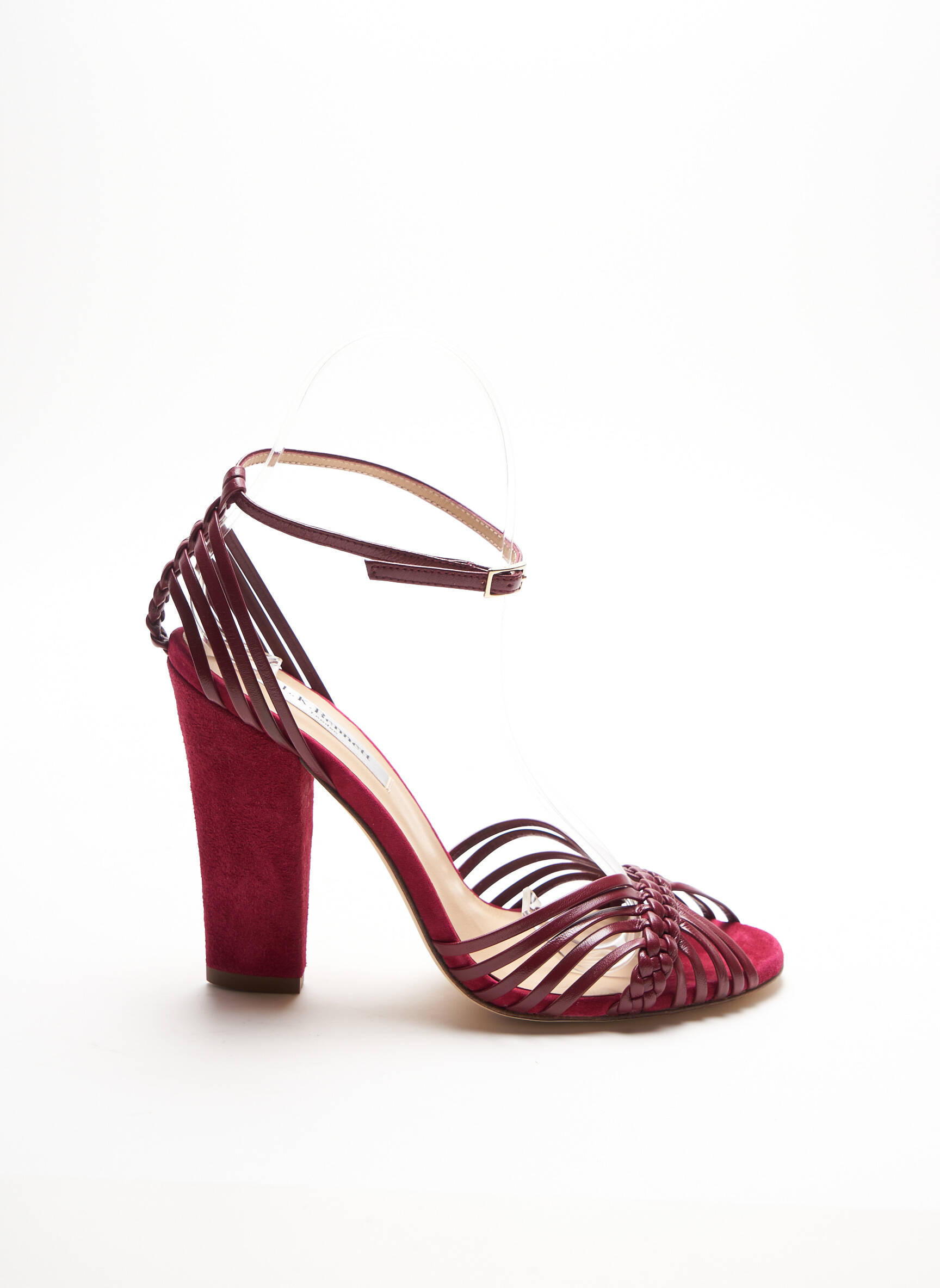 L K Benett Sandales Nu Pieds Femme couleur violet