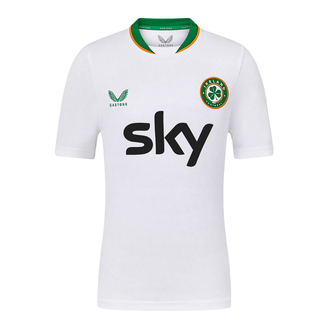 Castore Irland Trikot Away 2024 Kids Weiss F001