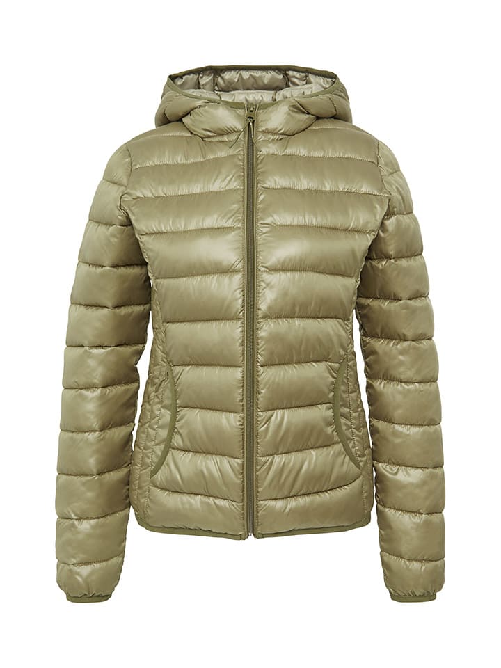 s.Oliver Steppjacke in Khaki günstig kaufen
