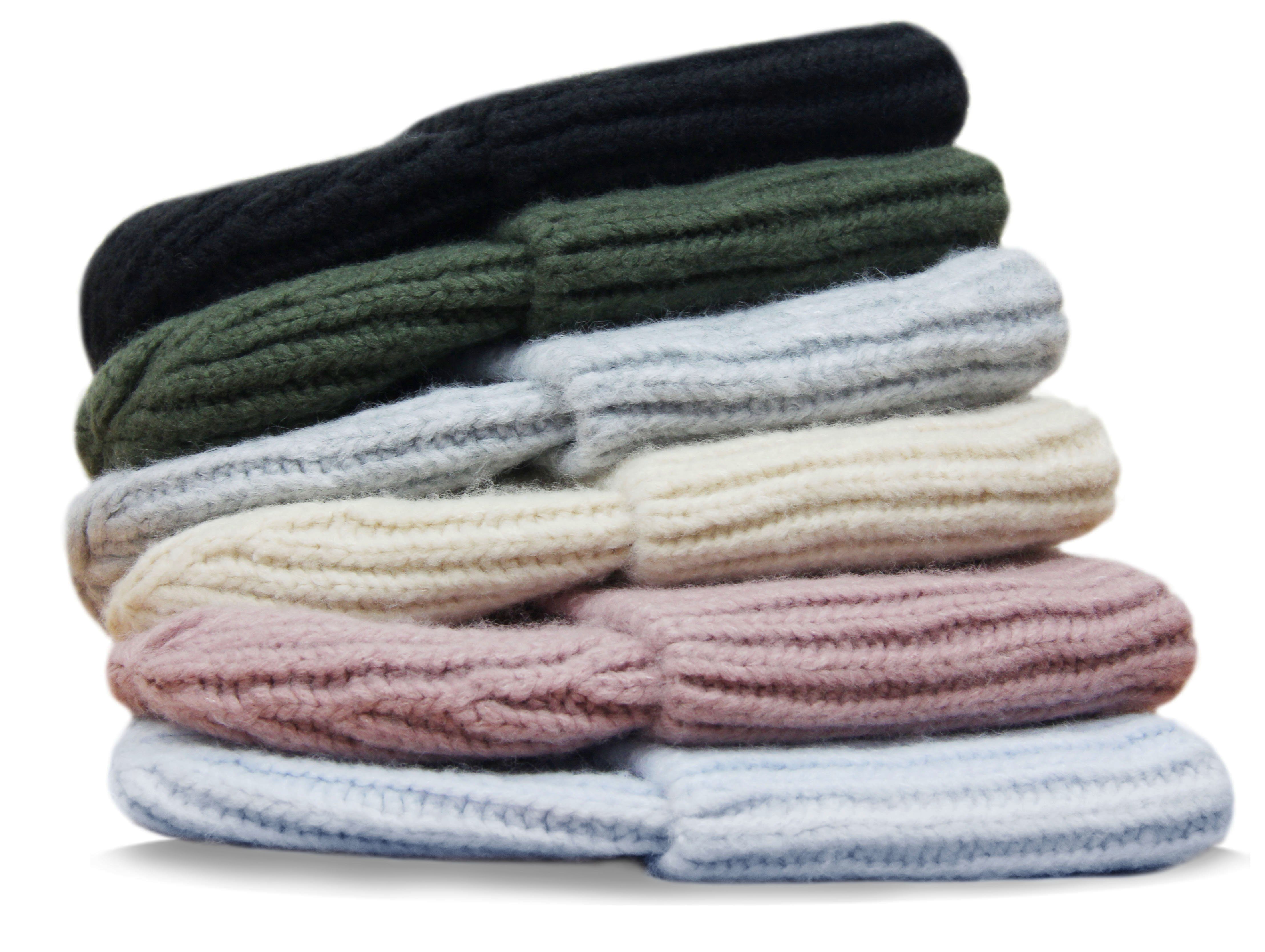 Frentree Beanie Wintermütze, Strickmütze mit angenehmen Tragegefühl, Weich & Warm, One-Size Beanie, Damen