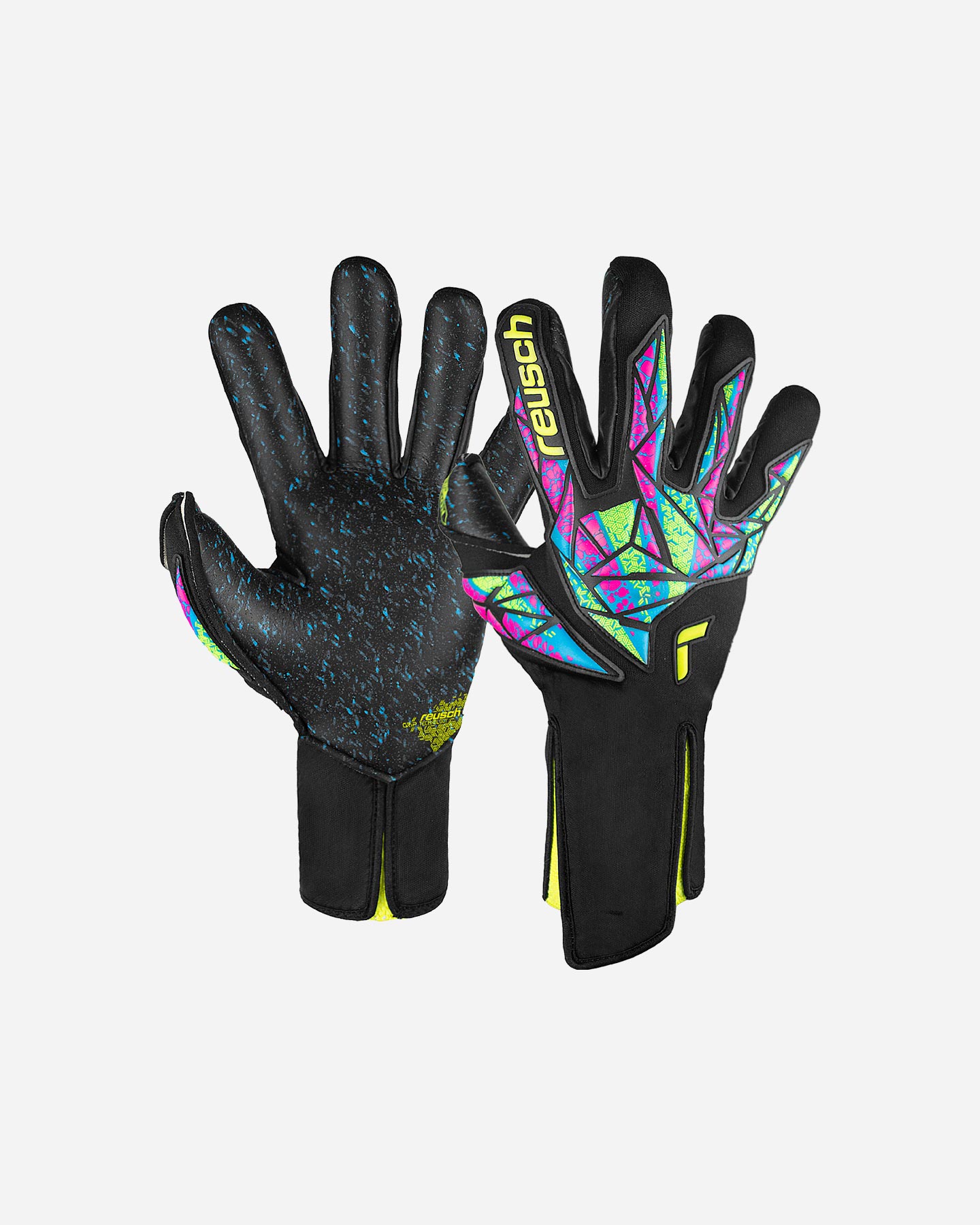 Brankárske rukavice Reusch SR Attrakt Fusion bez ramienok M 5470979-7052