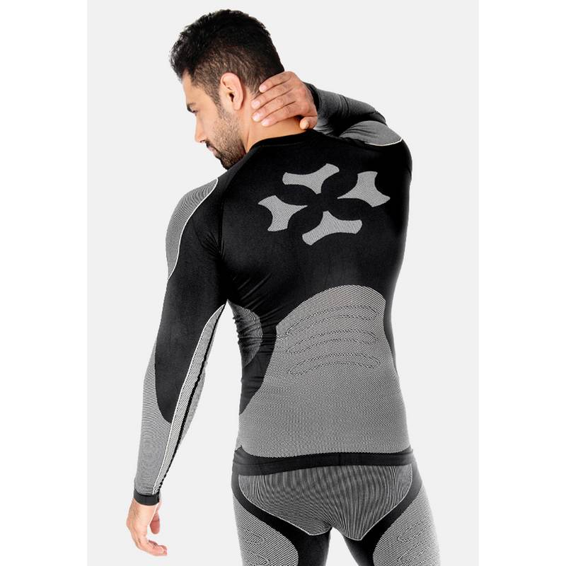 Black Snake Seamless Hemd Python Funktionsshirt Herren
