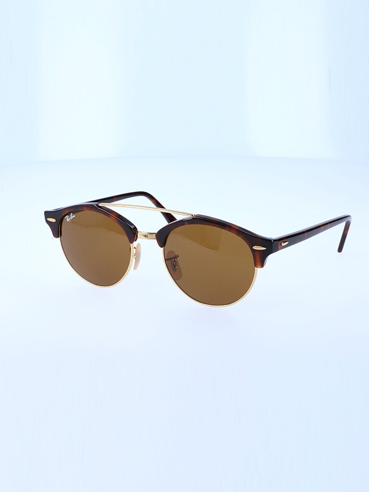 Ray Ban Herren-Sonnenbrille in Braun/ Schwarz günstig kaufen 51