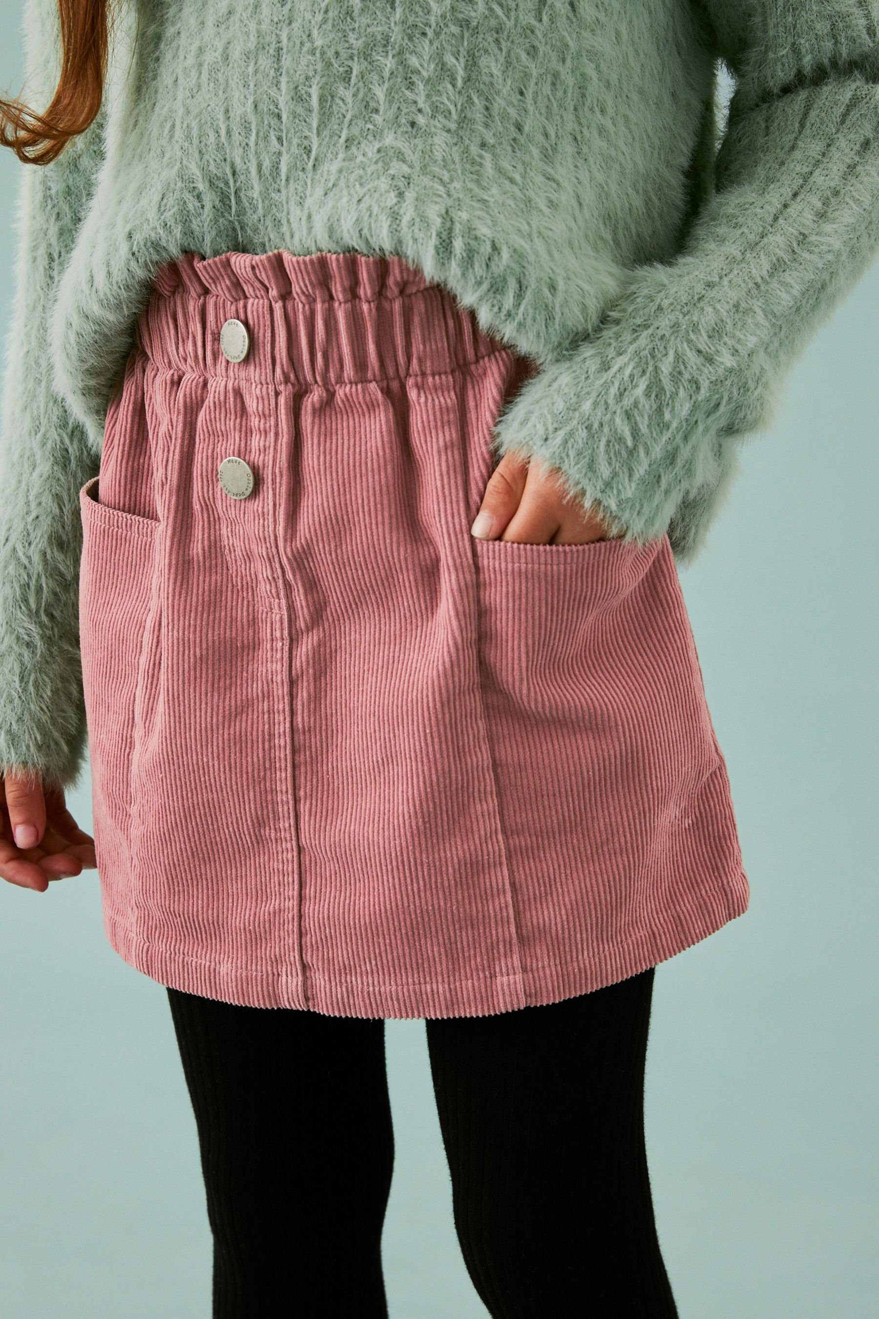 Next Jeansrock Paperbag-Rock (1-tlg)
