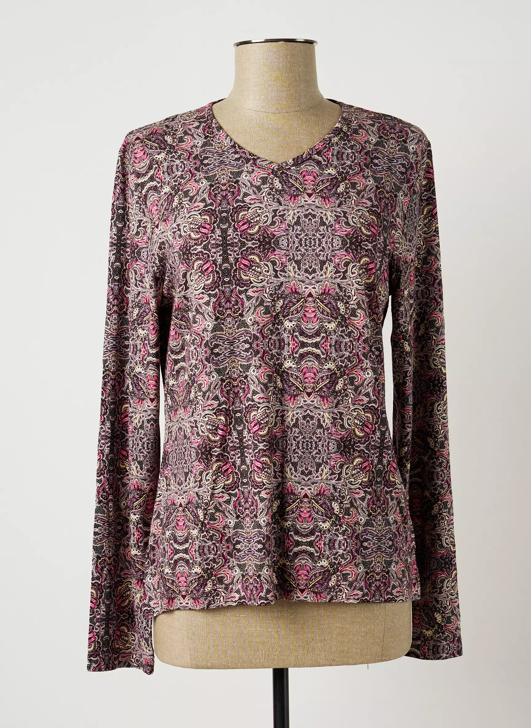 Griffon Tshirts Femme couleur rose