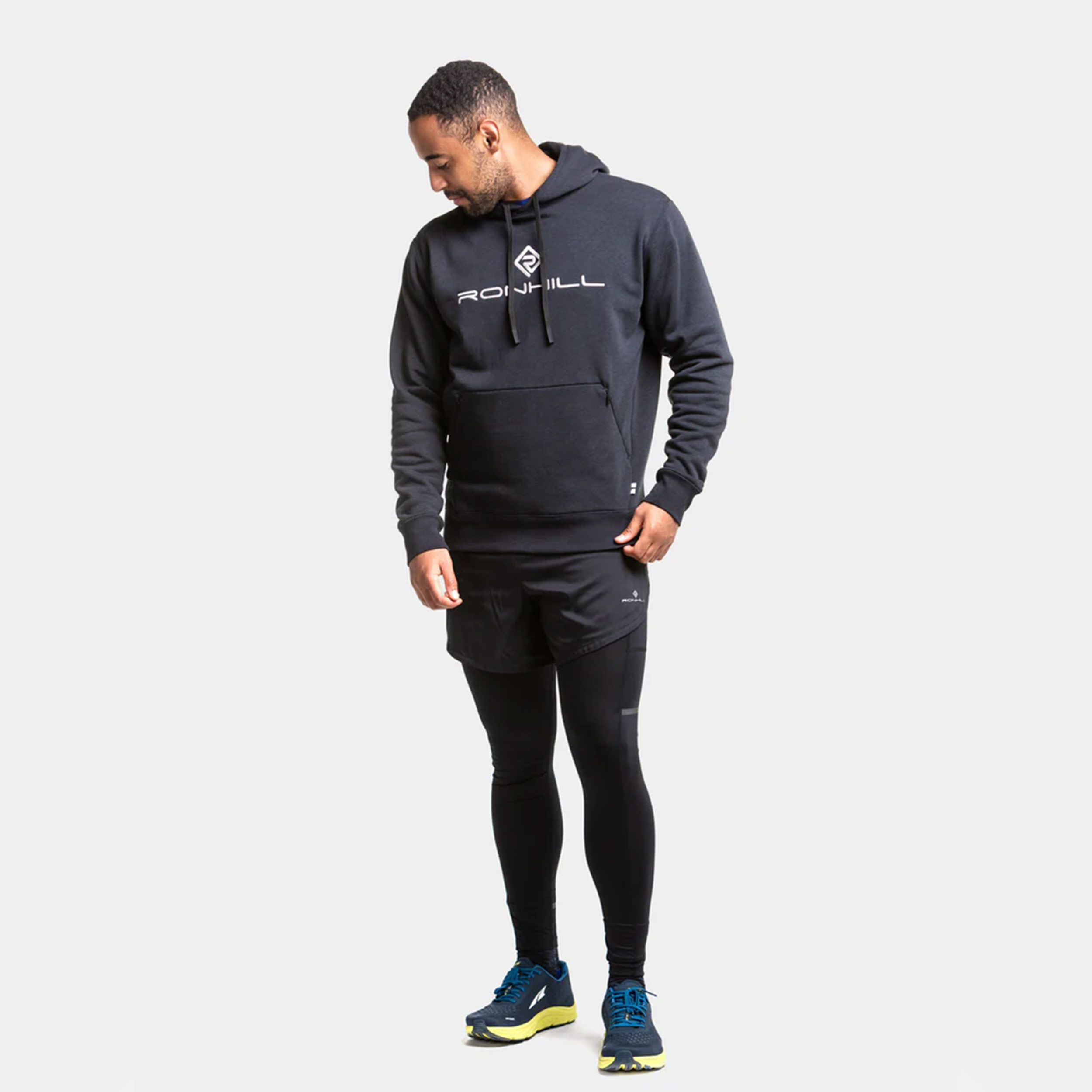 Tech Twin Lauftight Herren - Schwarz
