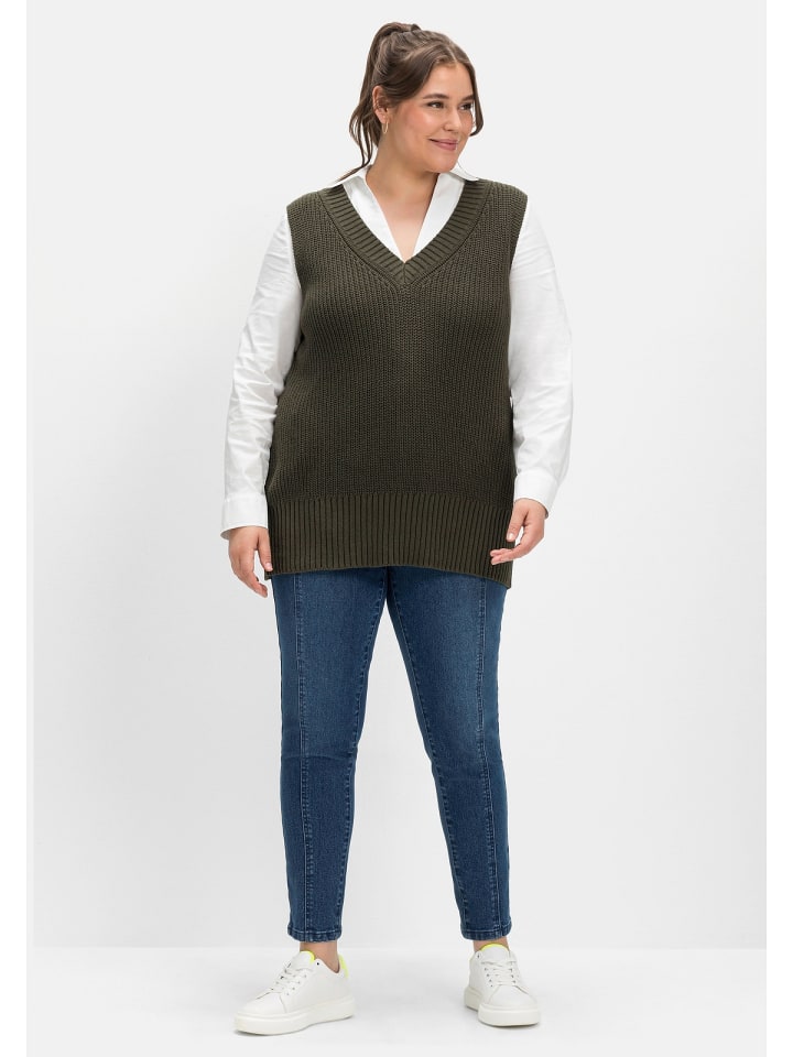 sheego Jeans in blue Denim günstig kaufen
