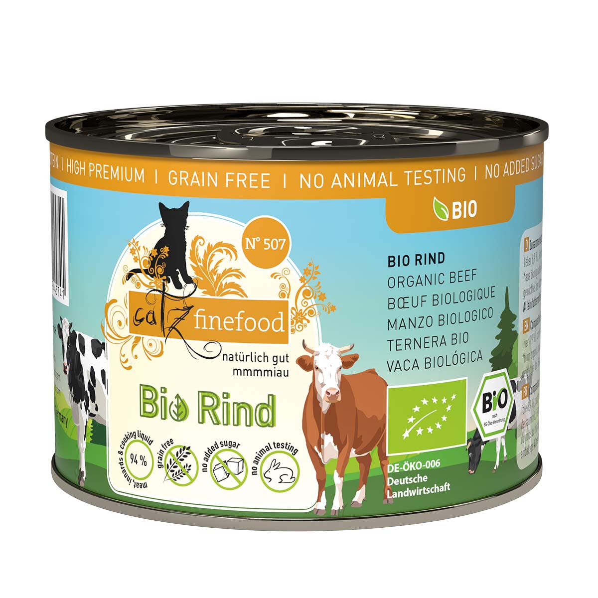 catz finefood Bio No.507 Rind Dose günstig kaufen bei ZooRoyal