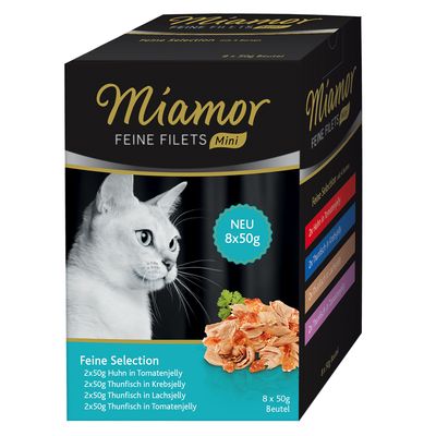Miamor Feine Filets Mini Pouch 8 x 50 g