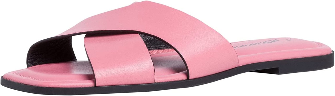TAMARIS Pantoletten lila/pink Komfort Pantolette, Pink