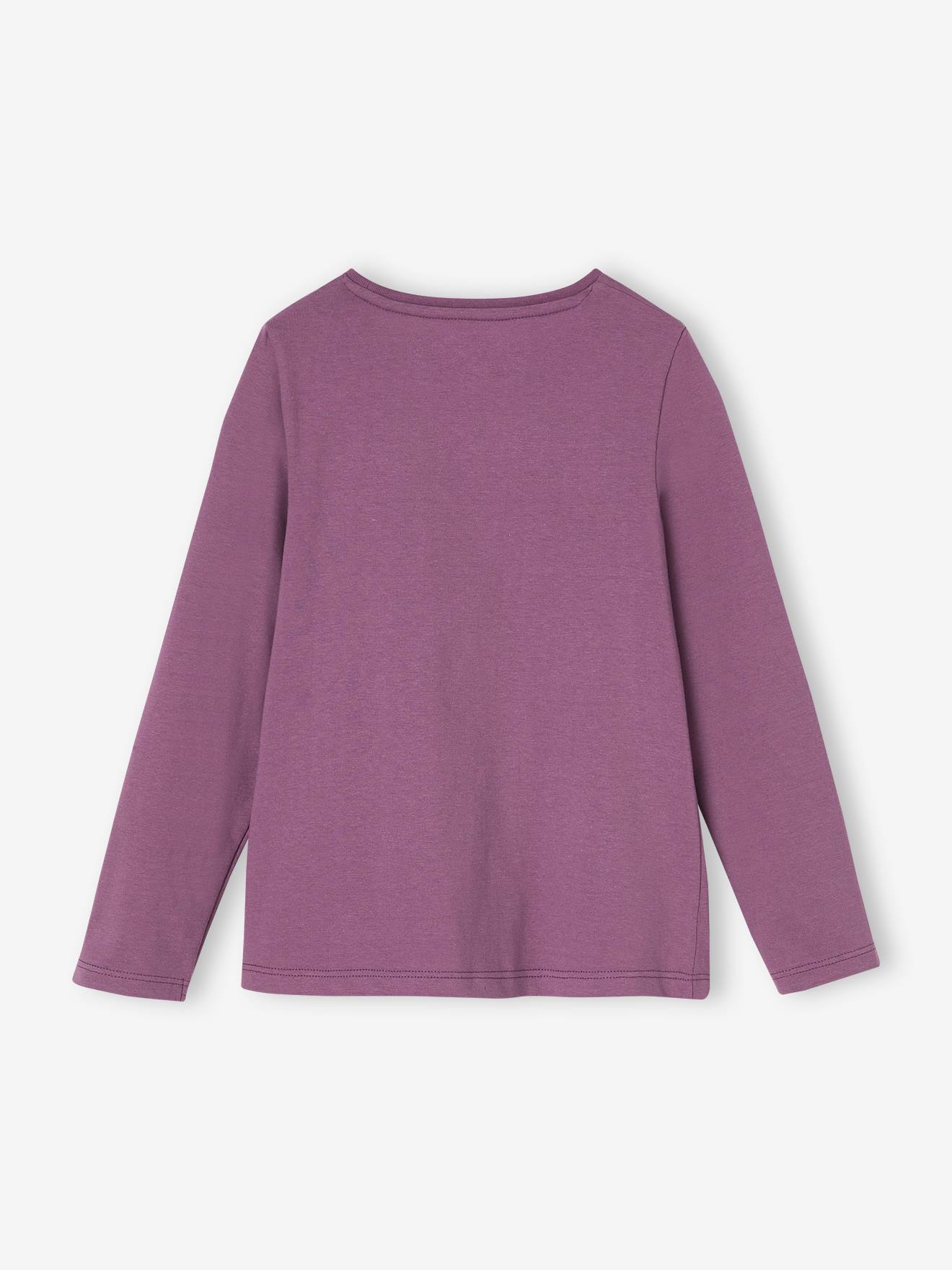 Vertbaudet Mädchen Shirt mit Messageprint BASIC Oeko-Tex - rosa