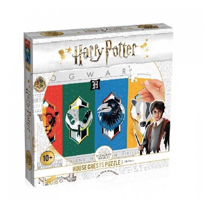 Puzzle 500 pièces Harry Potter House crests