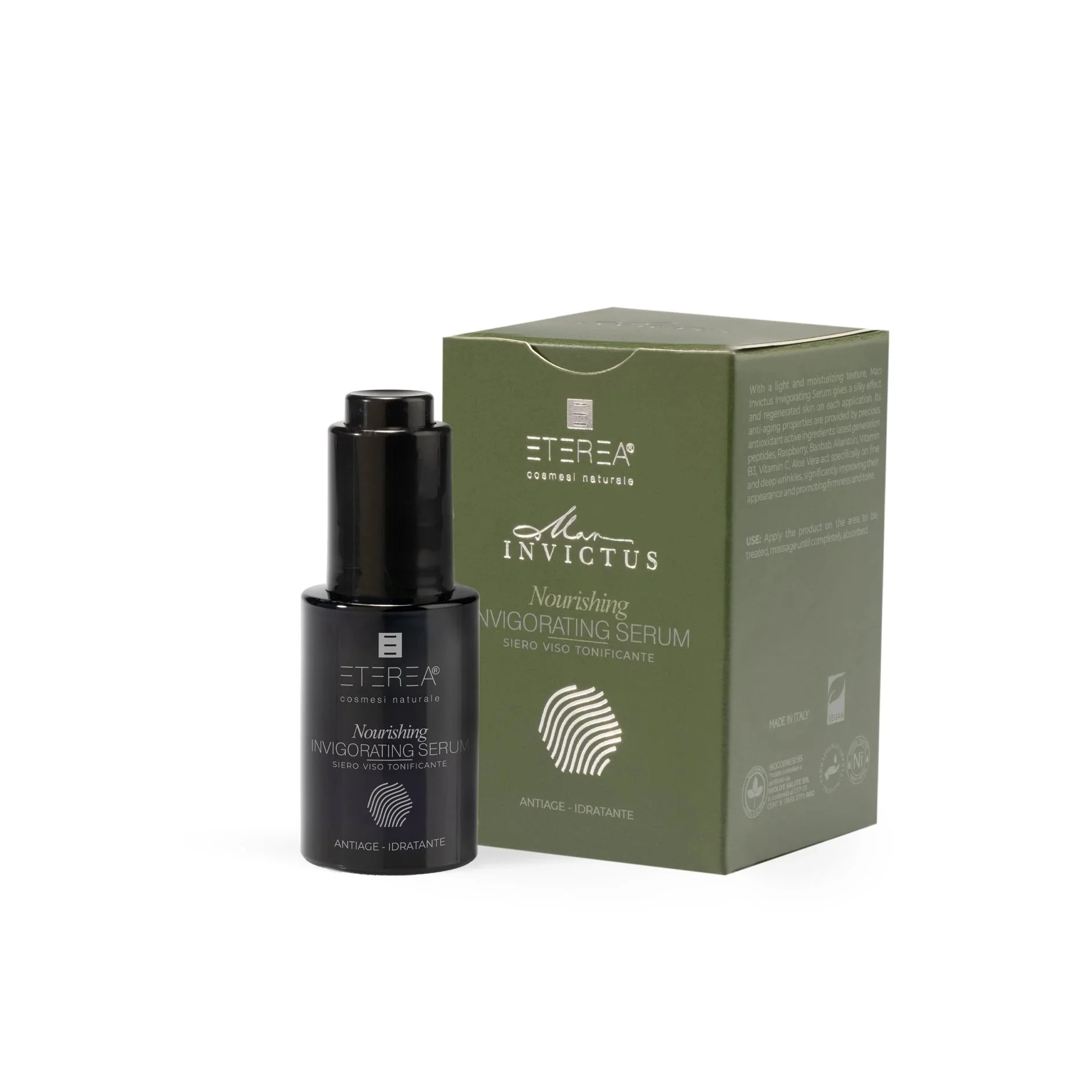 Men Invictus Nährendes und Belebendes Serum – Anti-Falten-Gesichtsserum