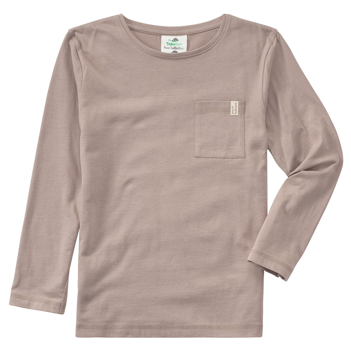 2 Jungen Langarmshirts mit Brusttasche