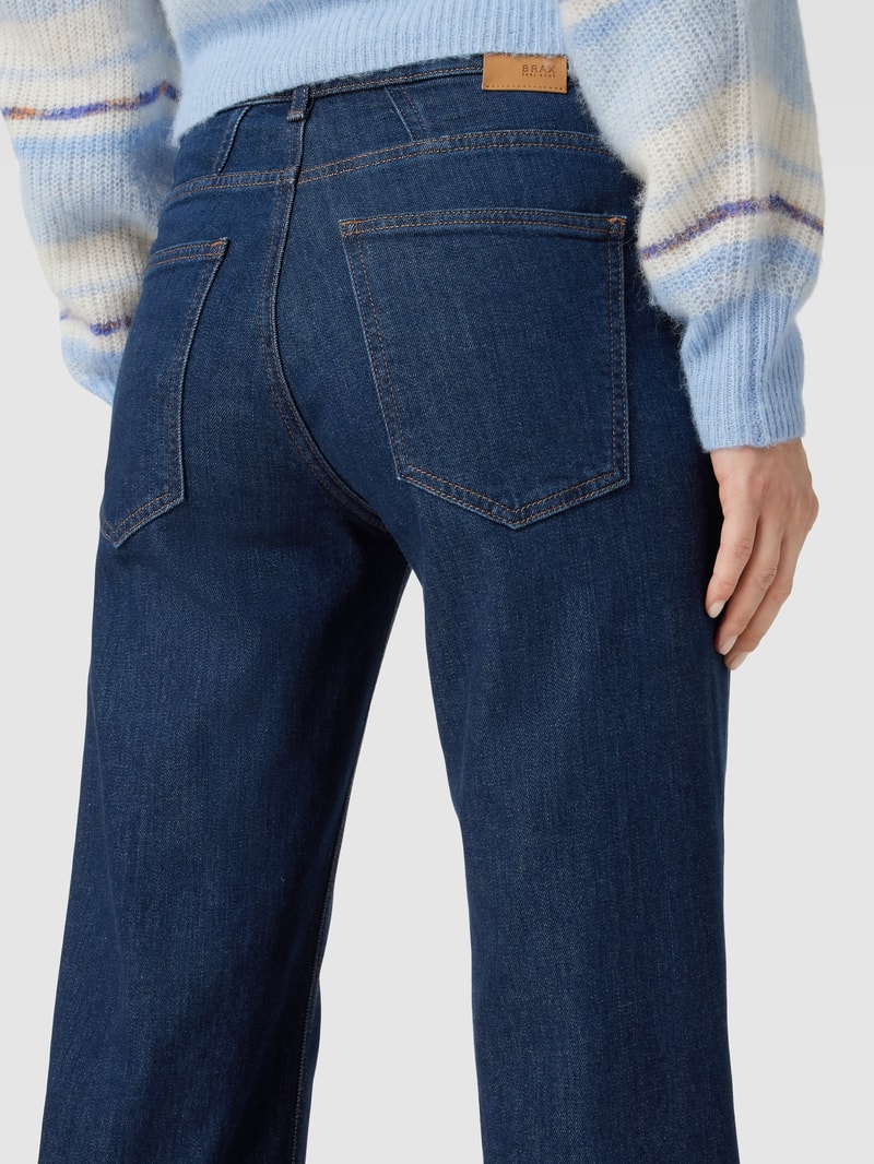 Jeans im 5-Pocket-Design Modell 'MAINE' in marineblau