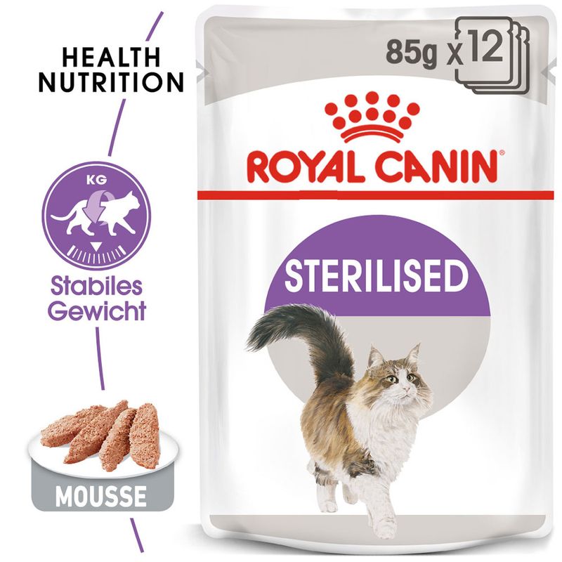 Royal Canin Sterilised Mousse zu TOP-Preisen % | bitiba
