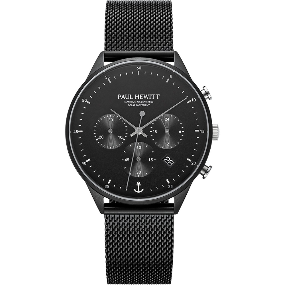 Paul Hewitt Montre pour hommes Acier inoxydable recylé Montre