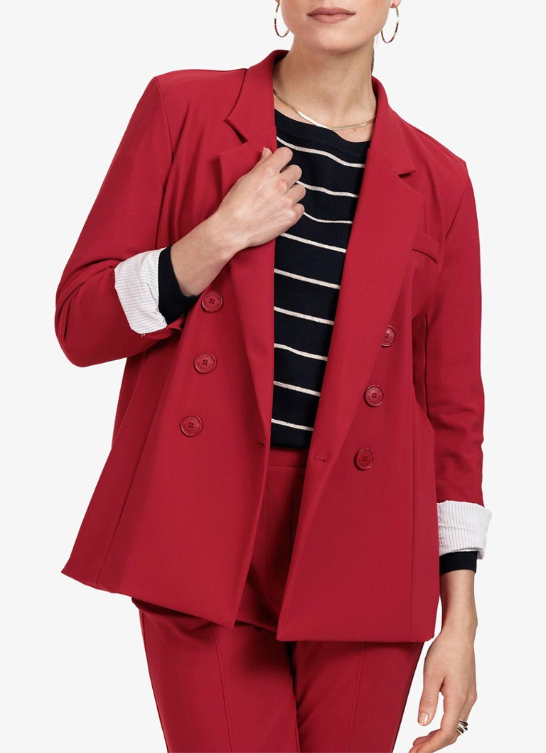 Studio Anneloes Violet double-breasted blazer with breast pocket