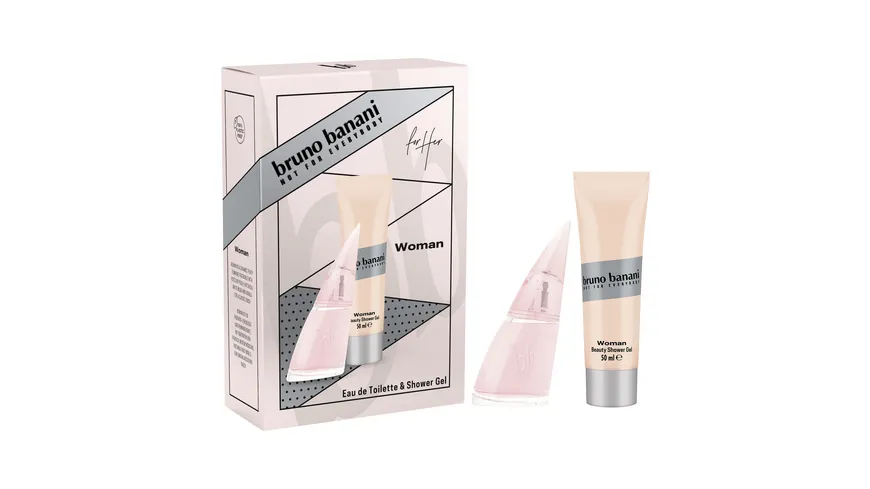 bruno banani Woman Eau de Toilette + Duschgel Geschenkpackung