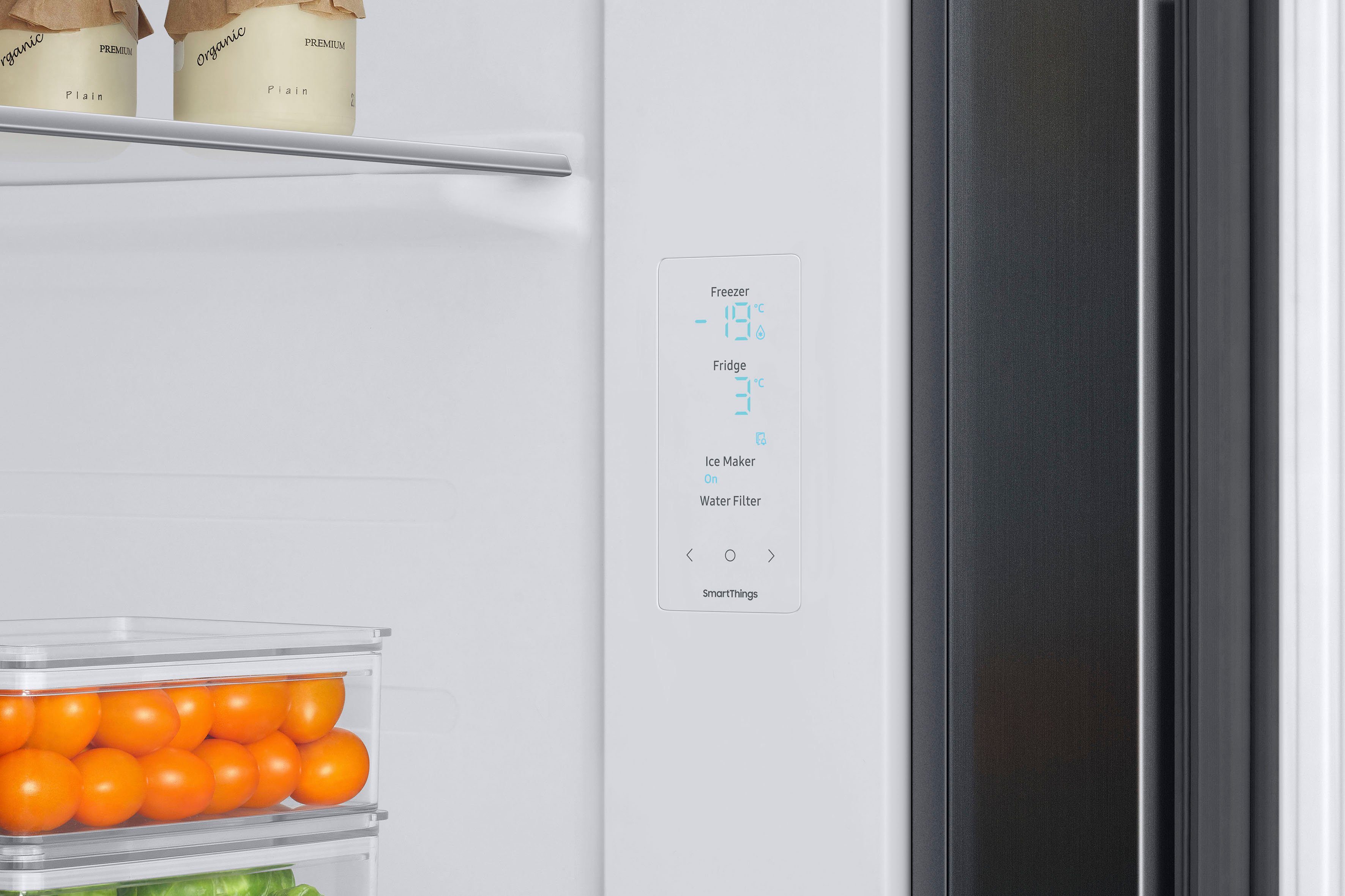 Samsung Side-by-Side RS8000 RS6GA884CB1, 178 cm hoch, 91,2 cm breit